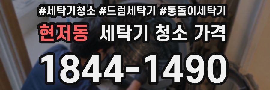 현저동 세탁기 청소 가격