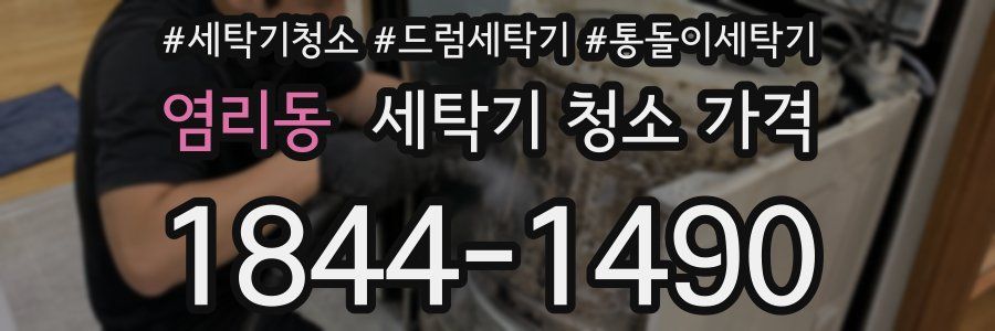 염리동 세탁기 청소 가격