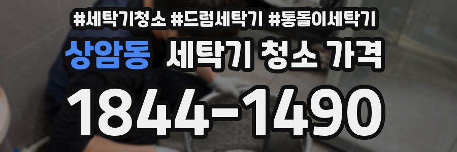 상암동 세탁기 청소 가격