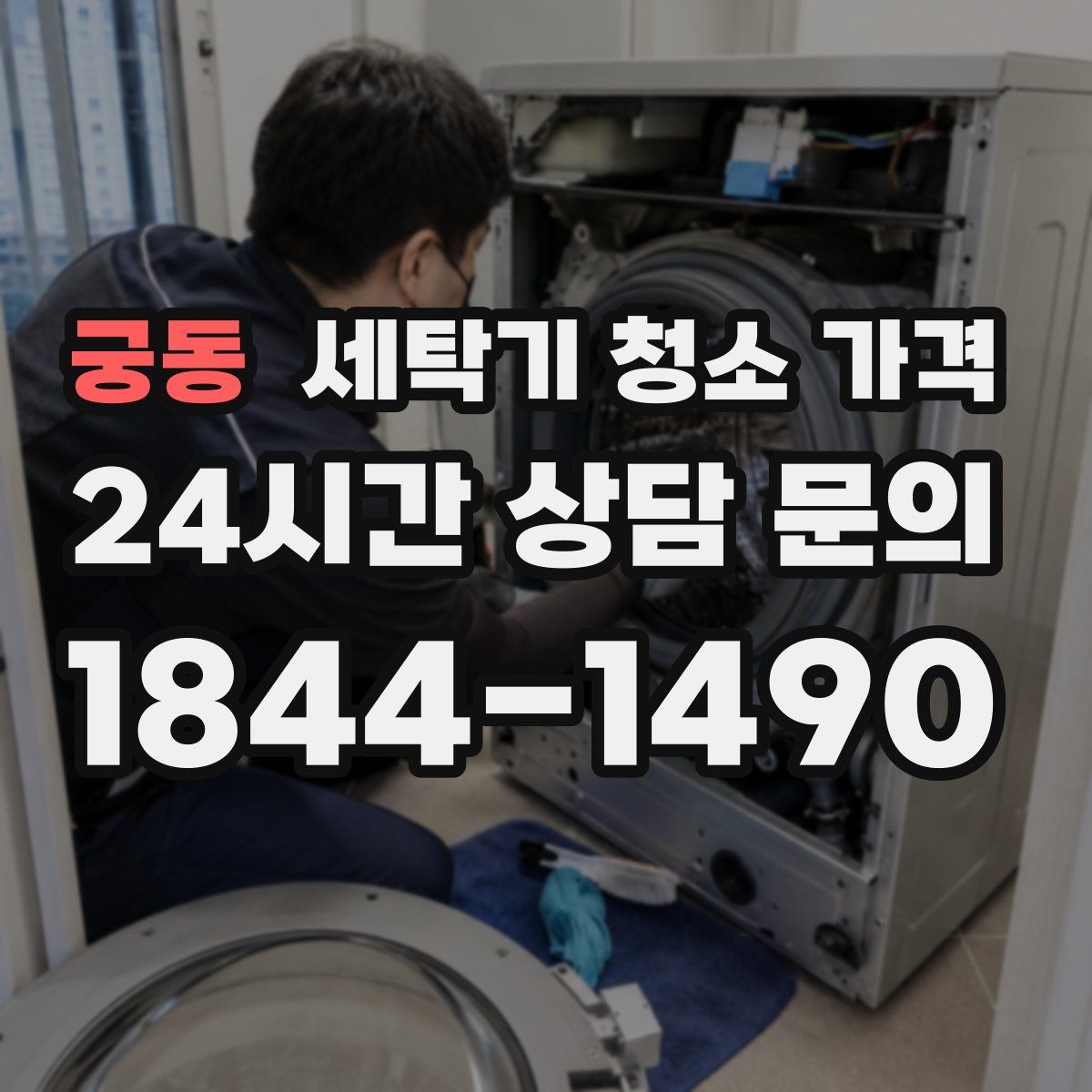 궁동 세탁기 청소 가격