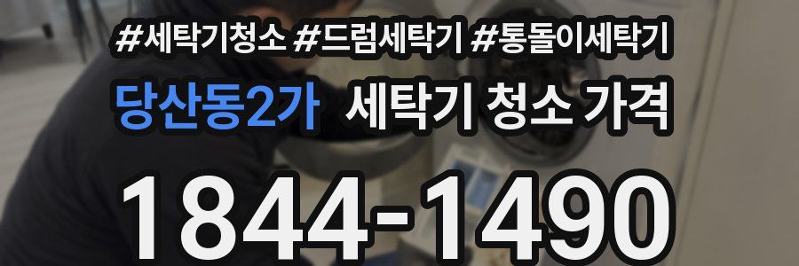 당산동2가 세탁기 청소 가격