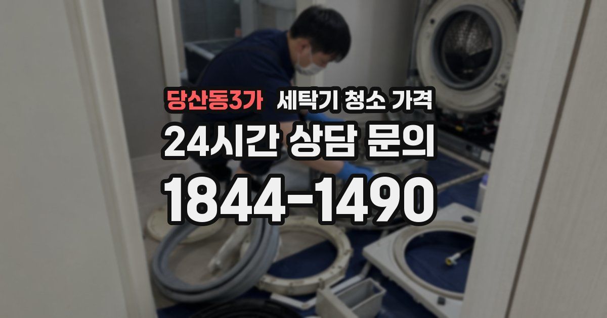 당산동3가 세탁기 청소 가격