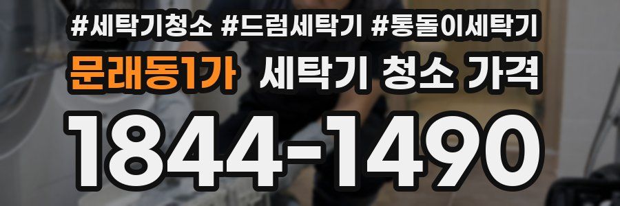 문래동1가 세탁기 청소 가격
