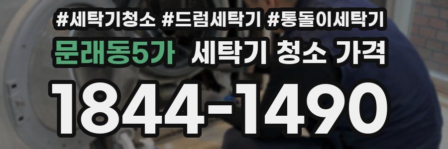 문래동5가 세탁기 청소 가격