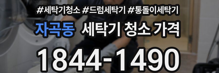 자곡동 세탁기 청소 가격