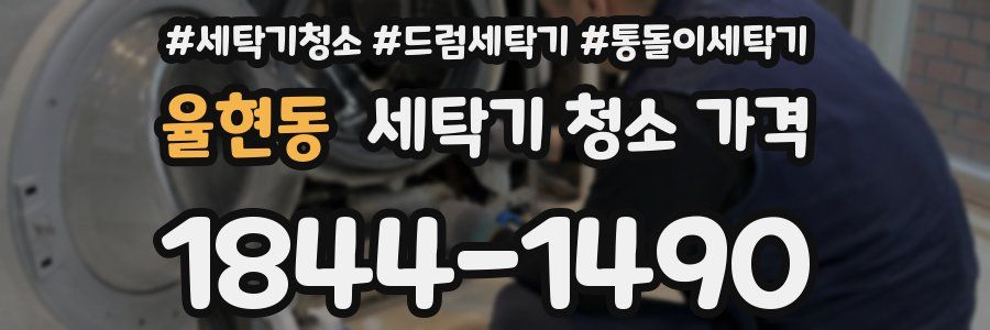 율현동 세탁기 청소 가격
