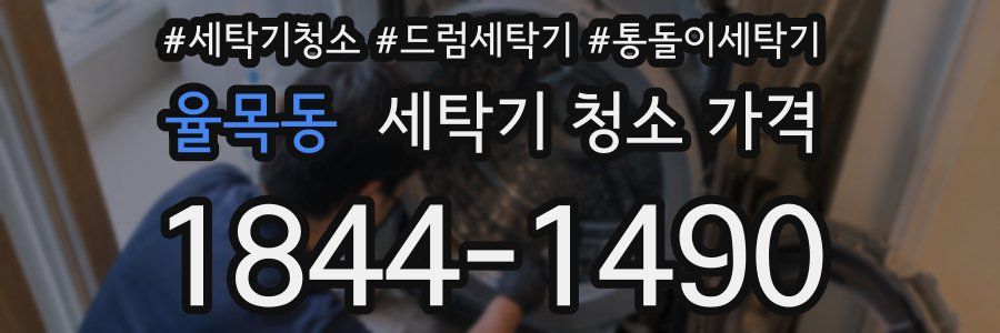 율목동 세탁기 청소 가격