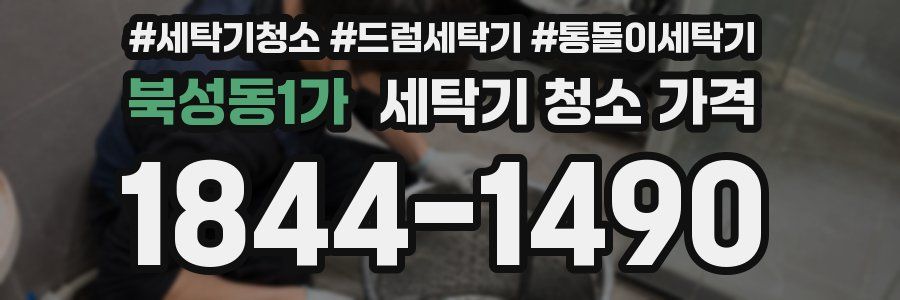 북성동1가 세탁기 청소 가격