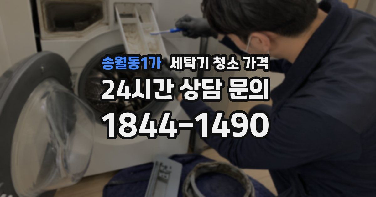 송월동1가 세탁기 청소 가격