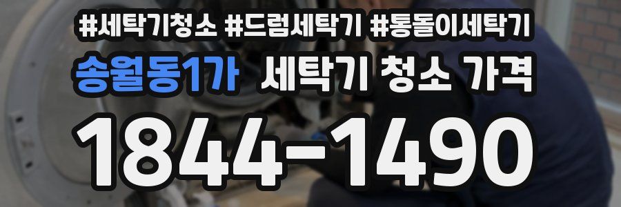 송월동1가 세탁기 청소 가격
