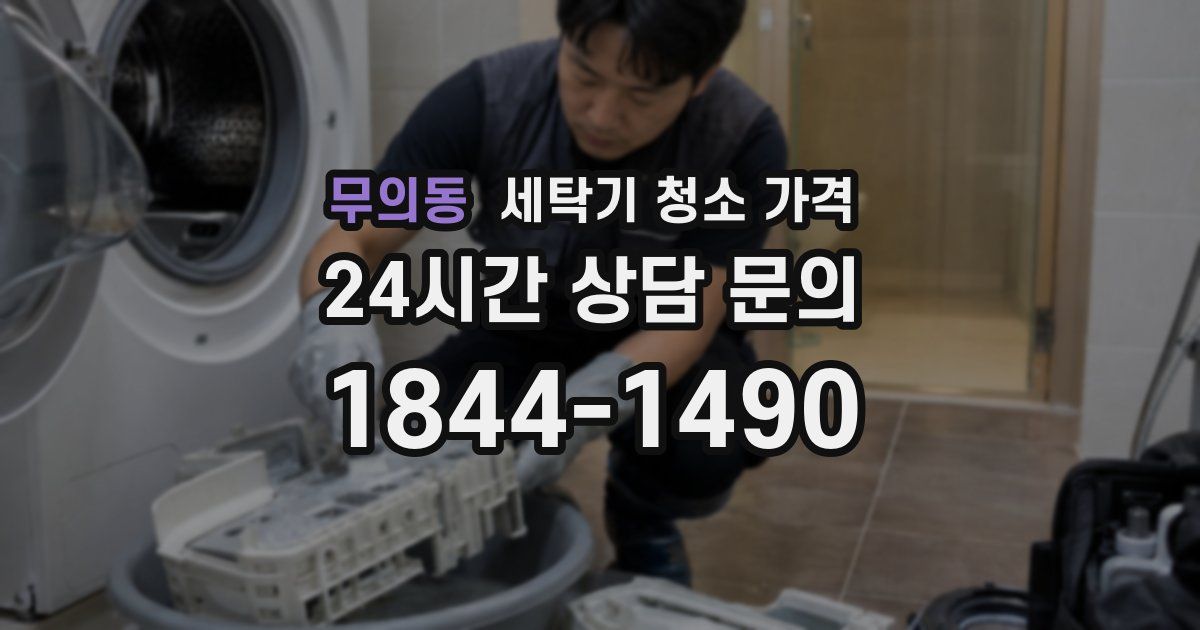 무의동 세탁기 청소 가격