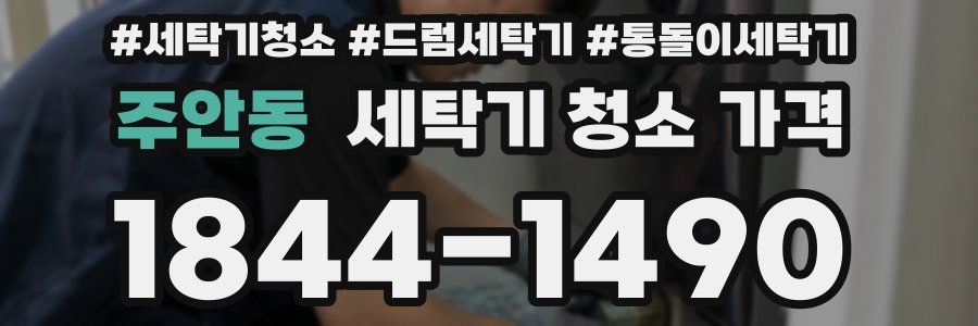 주안동 세탁기 청소 가격