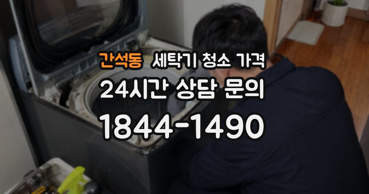 간석동 세탁기 청소 가격