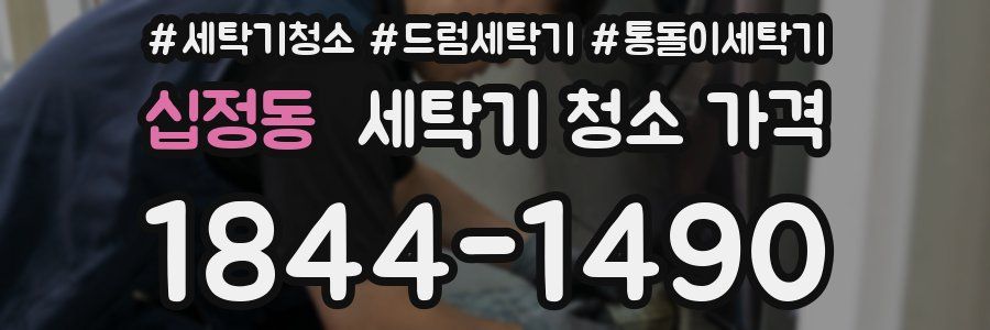 십정동 세탁기 청소 가격