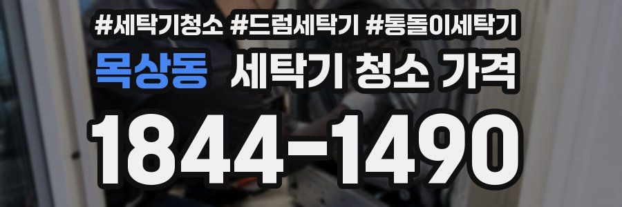 목상동 세탁기 청소 가격