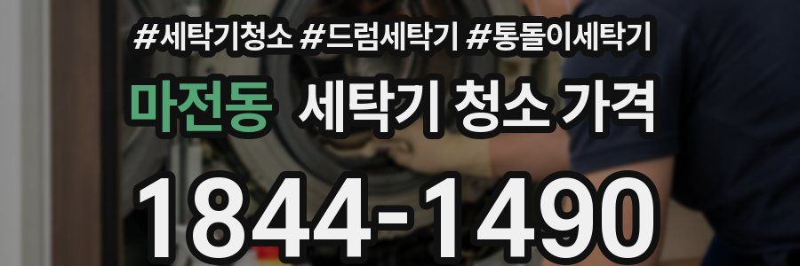 마전동 세탁기 청소 가격