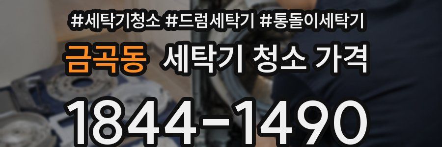 금곡동 세탁기 청소 가격
