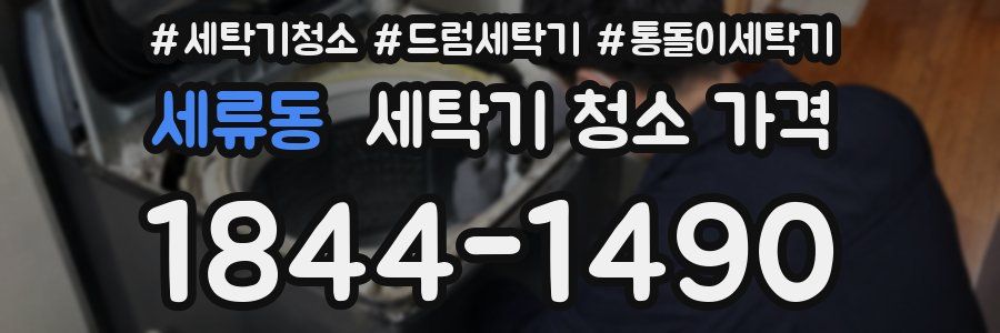 세류동 세탁기 청소 가격