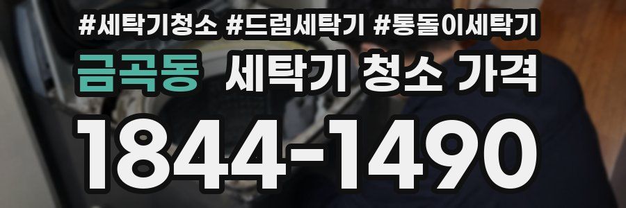 금곡동 세탁기 청소 가격