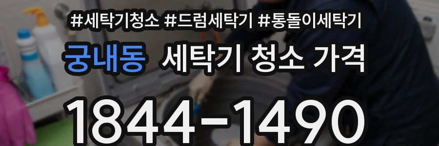 궁내동 세탁기 청소 가격