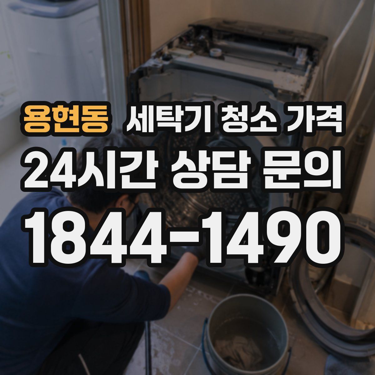 용현동 세탁기 청소 가격