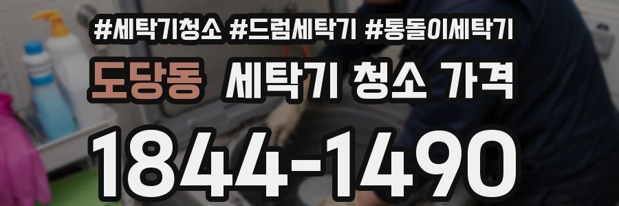 도당동 세탁기 청소 가격