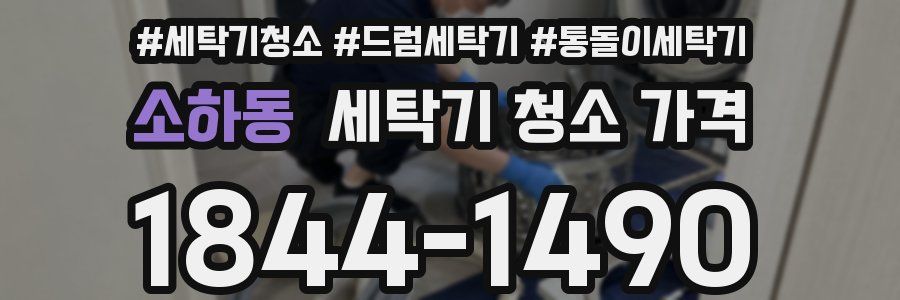 소하동 세탁기 청소 가격