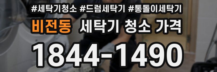 비전동 세탁기 청소 가격