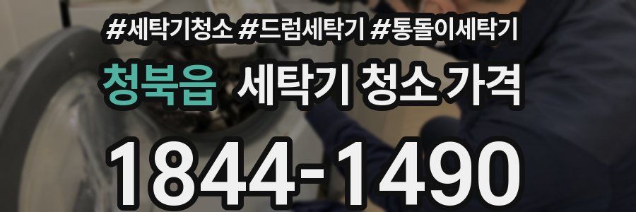 청북읍 세탁기 청소 가격