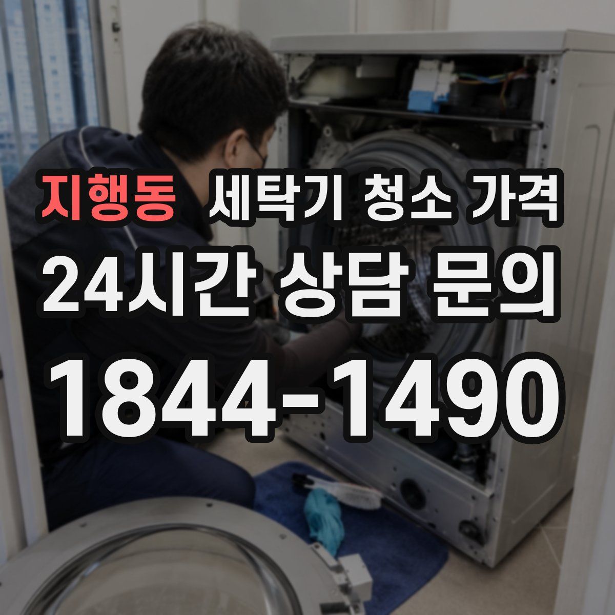 지행동 세탁기 청소 가격
