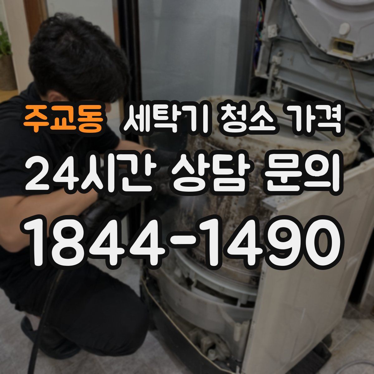 주교동 세탁기 청소 가격