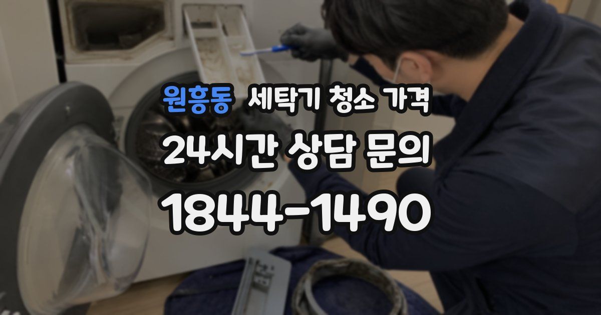 원흥동 세탁기 청소 가격