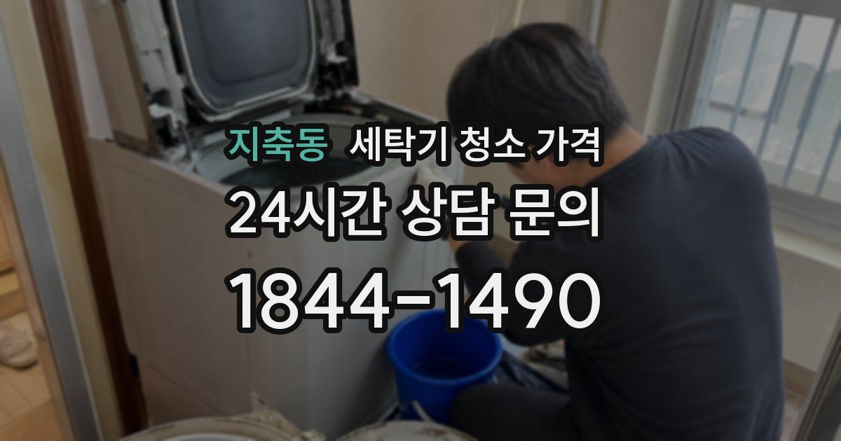 지축동 세탁기 청소 가격