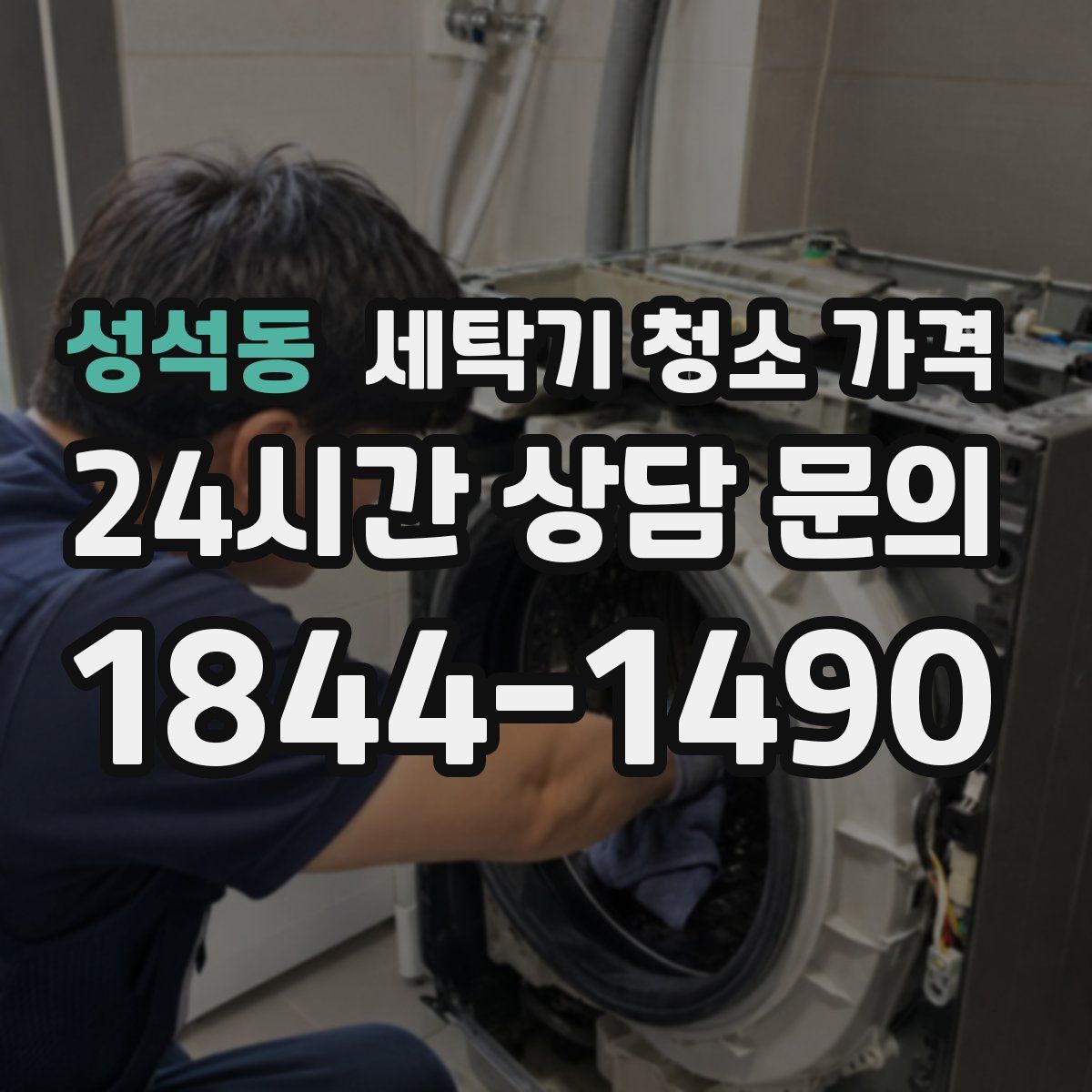 성석동 세탁기 청소 가격