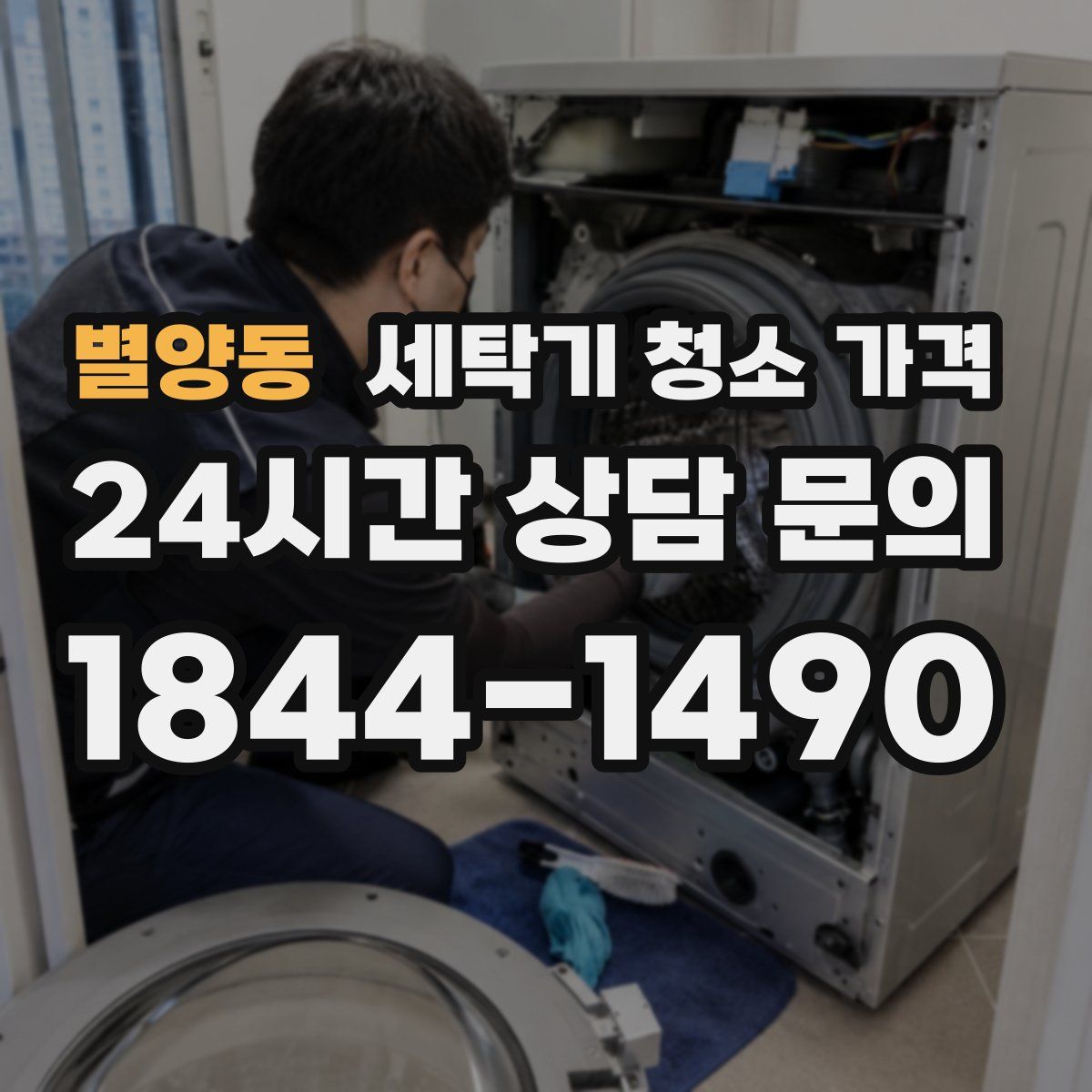 별양동 세탁기 청소 가격