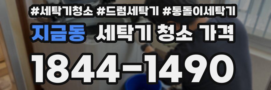 지금동 세탁기 청소 가격