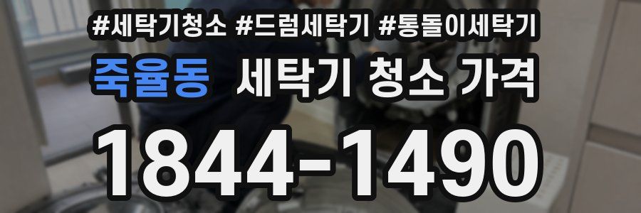 죽율동 세탁기 청소 가격