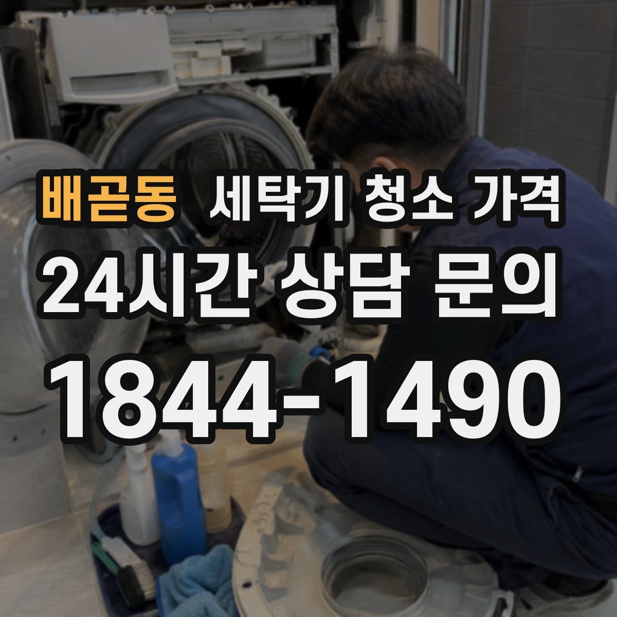 배곧동 세탁기 청소 가격
