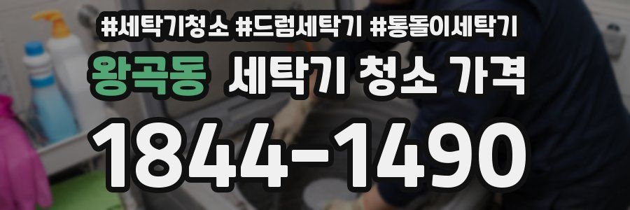 왕곡동 세탁기 청소 가격