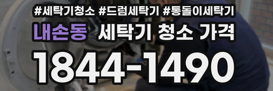 내손동 세탁기 청소 가격