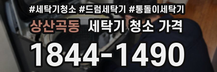 상산곡동 세탁기 청소 가격