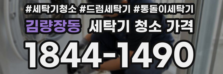 김량장동 세탁기 청소 가격