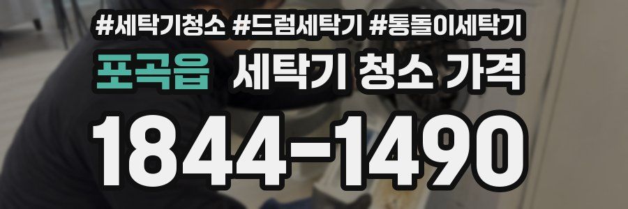 포곡읍 세탁기 청소 가격