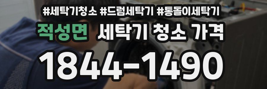 적성면 세탁기 청소 가격