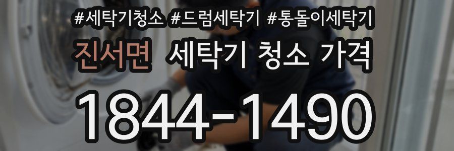 진서면 세탁기 청소 가격