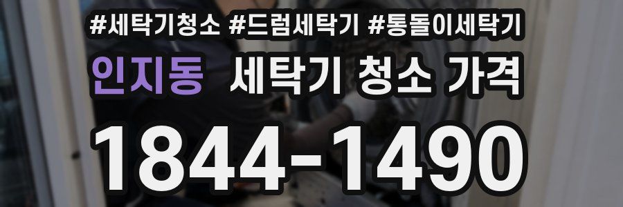 인지동 세탁기 청소 가격