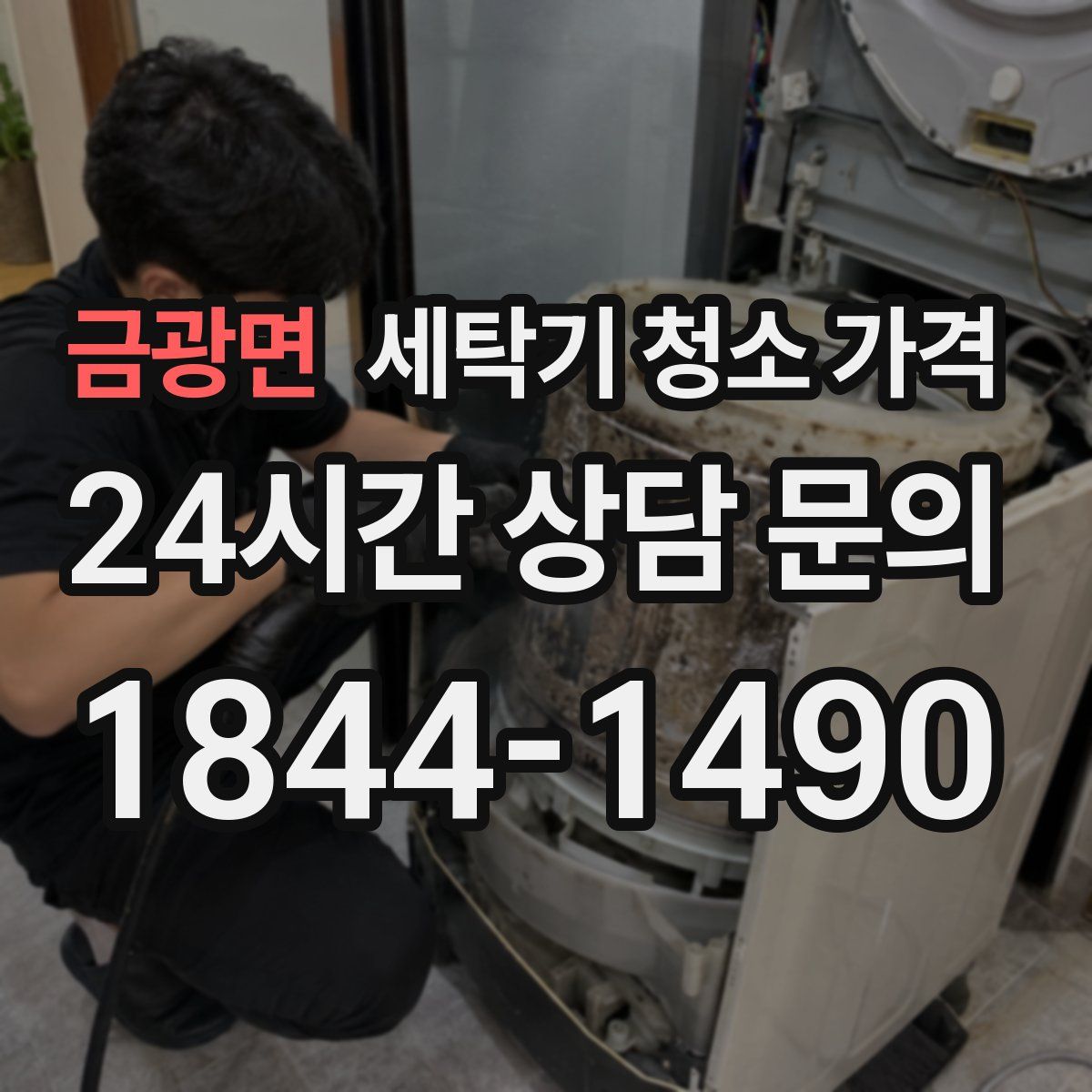 금광면 세탁기 청소 가격