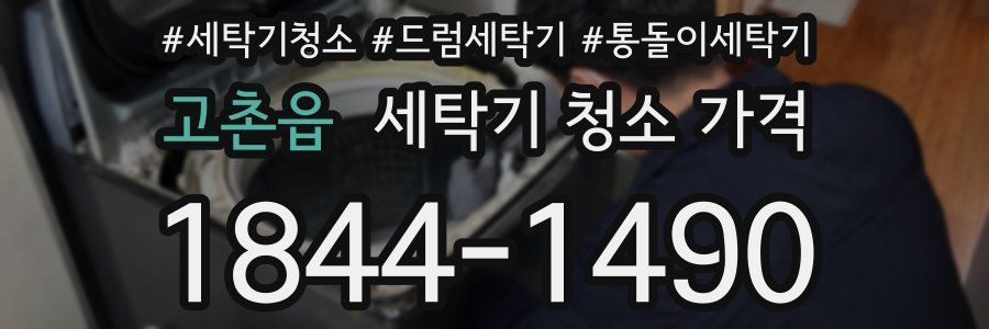 고촌읍 세탁기 청소 가격