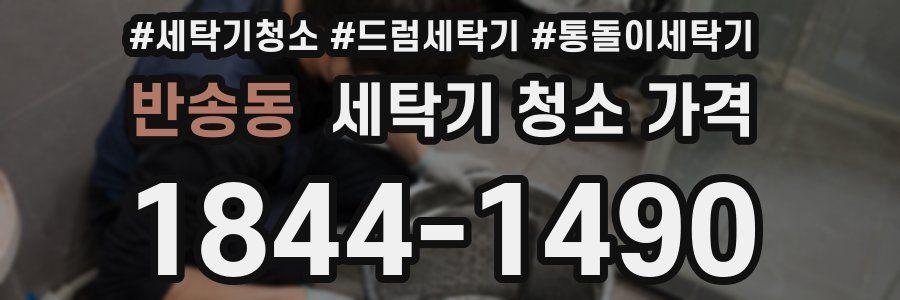 반송동 세탁기 청소 가격