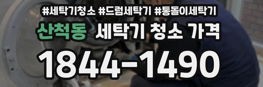 산척동 세탁기 청소 가격
